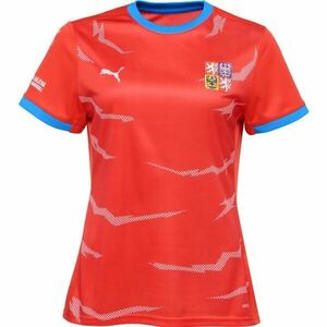 Puma CZECH HANDBALL JERSEY W HOME Női kézilabda mez, piros, méret kép