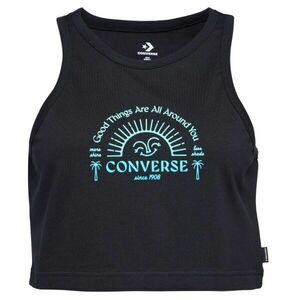 Converse GOOD VIBES Női top, fekete, méret kép
