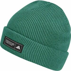 adidas ESSENTIALS CUFFED BEANIE Férfi téli sapka, zöld, méret kép