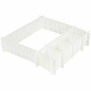 COMPACTOR FREE Fiókrendszerező, fehér, méret kép