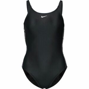 Nike FUSION Női egyrészes fürdőruha, fekete, méret kép
