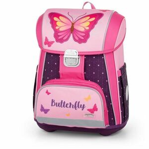 Oxybag BUTTERFLY Iskolatáska, rózsaszín, méret kép