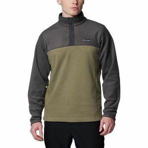 Columbia STEENS MOUNTAIN HALF SNAP II Polár pulóver, khaki, méret kép