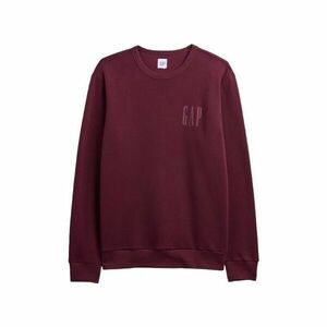 GAP V-LW DB FLEECE Férfi pulóver, bordó, méret kép