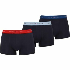 Tommy Hilfiger SIGNATURE CTN ESS-3P WB TRUNK Férfi bokszeralsó, sötétkék, méret S kép