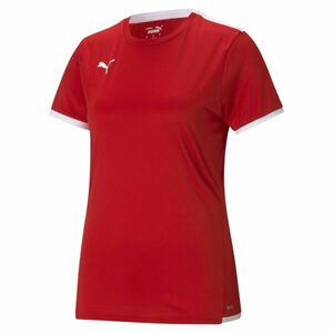 Puma TEAMLIGA JERSEY TEE W Női futball felső, piros, méret kép