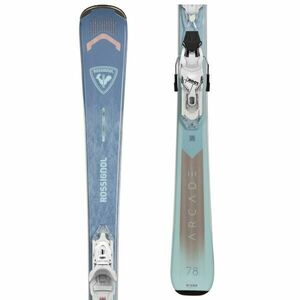 Rossignol ARCADE W 78 XPRESS + XPRESS W 10 GW Női lesiklóléc, világoskék, méret kép