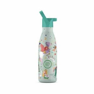 COOL BOTTLES KIDS PRINCESS KINGDOM 3D 350 ML Gyerek termosz, zöld, méret 350 ML kép