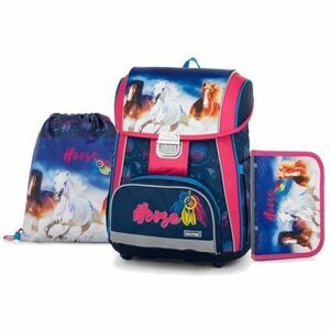Oxybag SET HORSE Iskolai szett, sötétkék, méret kép