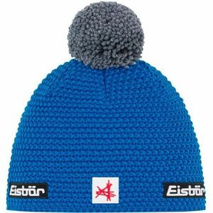 Eisbär JAMIE POMPON Férfi téli sapka, kék, méret kép