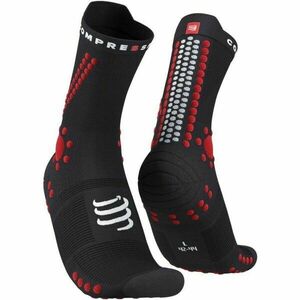 Compressport PRO RACING SOCK v4.0 RUN HIGH Futózokni, fekete, méret kép