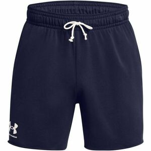 Under Armour RIVAL TERRY 6IN Férfi rövidnadrág, sötétkék, méret S kép