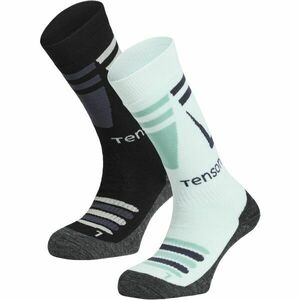 TENSON CORE SKI SOCK 2PK Sízokni, sötétszürke, méret 46-48 kép