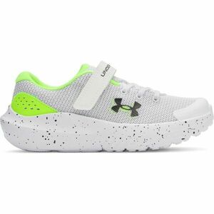 Under Armour SURGE Fiú futócipő, fehér, méret 33.5 kép