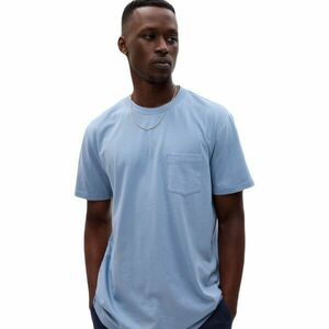 GAP ORGANIC Férfi póló, világoskék, méret kép