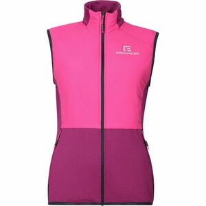 PROGRESS TARJA Női hibrid mellény merinóval, rózsaszín, méret kép