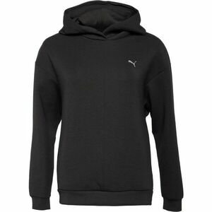 Puma W CLOUDSPUN HOODIE Női pulóver, fekete, méret kép
