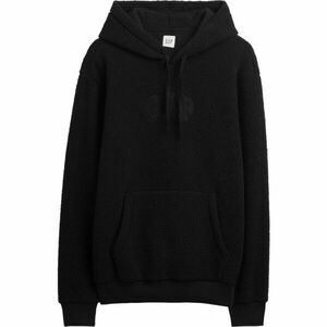 GAP V-INTX GAP TEDDY PO HOOD Férfi bélelt pulóver, fekete, méret kép