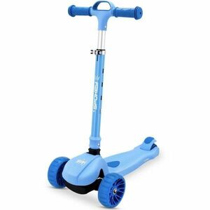 Spokey HOPI Összehajtható tricikli gyerekeknek világító kerekekkel, világoskék, méret kép