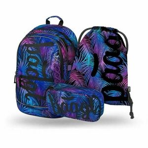 BAAGL 3 SET CORE PALM Iskolai szett, kék, méret kép