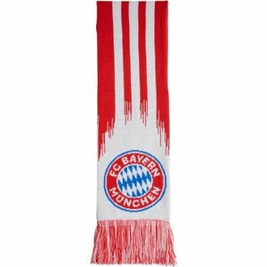 adidas FC BAYERN SCARF Szurkolói sál, piros, méret UNI kép