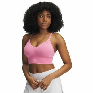 Under Armour VANISH SEAMLESS WASHED LOW Női melltartó, rózsaszín, méret M kép