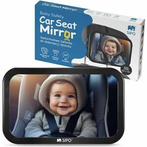 Sipo REARVIEW MIRROR Visszapillantó tükör autóba, fekete, méret kép
