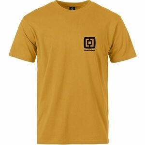 Horsefeathers MINI LOGO Férfi póló, sárga, méret kép
