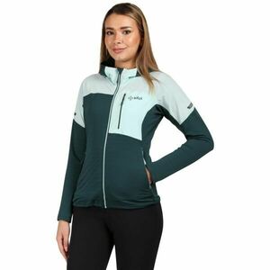 KILPI MEMPHIS Női funkcionális kapucnis pulóver, sötétzöld, méret kép