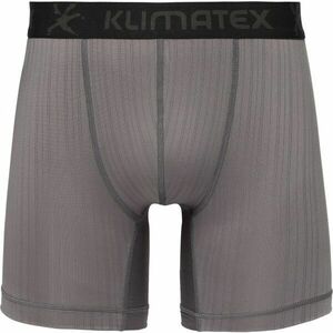 Klimatex RUNE MID SILKTOUCH Férfi funkcionális boxeralsó, szürke, méret kép