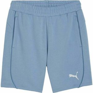 Puma TEAMFINAL CASUALS SHORTS Férfi rövidnadrág edzéshez, világoskék, méret kép