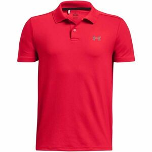 Under Armour PERFORMANCE POLO Fiú póló, piros, méret M kép