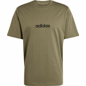 adidas LINEAR SJ TEE Férfi póló, khaki, méret kép