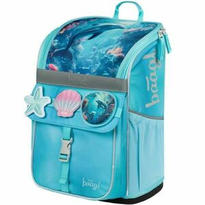 BAAGL ZIPPY DOLPHIN Iskolatáska, világoskék, méret kép