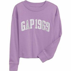 GAP V-LS ELV LOGO Lány póló, lila, méret kép