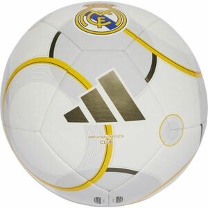 adidas REAL MADRID CLUB HOME Focilabda, fehér, méret kép