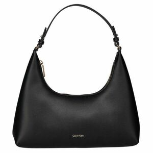 Calvin Klein FOIL LOGO SHOULDER BAG Női táska, fekete, méret kép