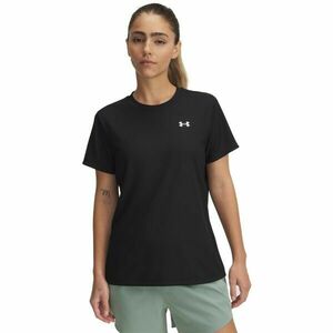 Under Armour TECH RIB TEE Női trikó, fekete, méret L kép