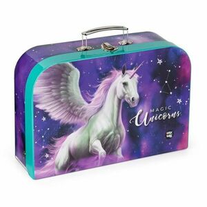 Oxybag 34 CM PEGAS Karton kisbőrönd rajzeszközök tárolására, mix, méret kép