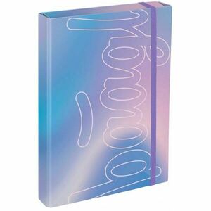 BAAGL JUMBO SKY Füzettartó box A4, lila, méret kép