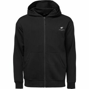 4F SWEATSHIRT BASIC Férfi pulóver, fekete, méret kép