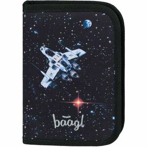 BAAGL PIXEL SPACE Iskolai tolltartó, fekete, méret kép