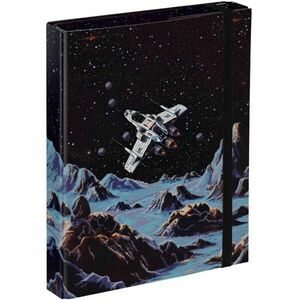 BAAGL PIXEL SPACE Füzettartó box A5, fekete, méret kép