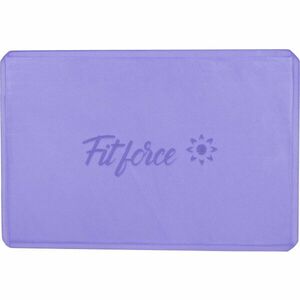 Fitforce YOGA BLOCK Jóga tégla, lila, méret kép