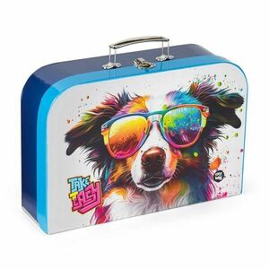 Oxybag 34 CM DOG Karton kisbőrönd rajzeszközök tárolására, mix, méret kép