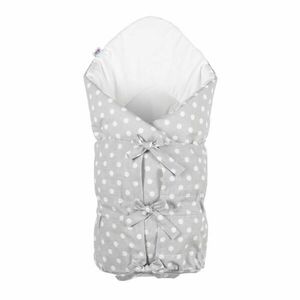 NEW BABY SWADDLING BLANKET Pólya, szürke, méret kép