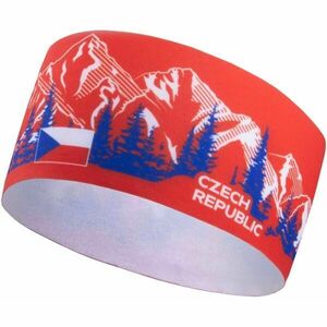 FLLÖS FANLINE HEADBAND CZECH 3 Sportos fejpánt, piros, méret kép