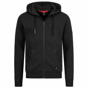 HOHENHORN WOODBERG Férfi kapucnis pulóver, fekete, méret kép