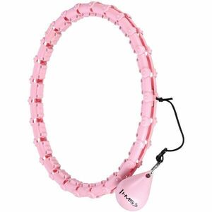 HMS HHW11 PLUS SIZE Masszázskarika súllyal és számlálóval, rózsaszín, méret kép