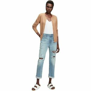 GAP V-KI CREW Női pulóver, bézs, méret kép